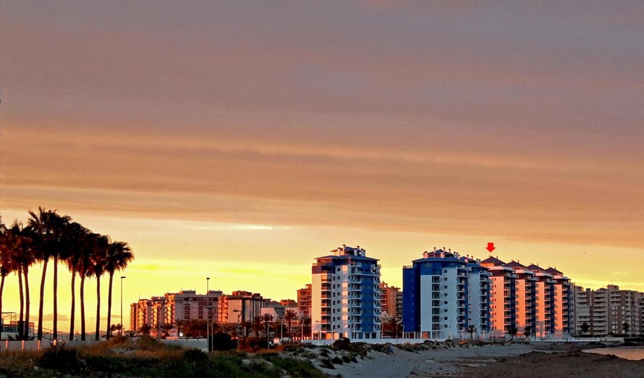 1Linepanorama - Euromarinatower Lägenhet La Manga del Mar Menor Exteriör bild
