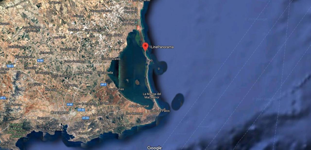 1Linepanorama - Euromarinatower Lägenhet La Manga del Mar Menor Exteriör bild